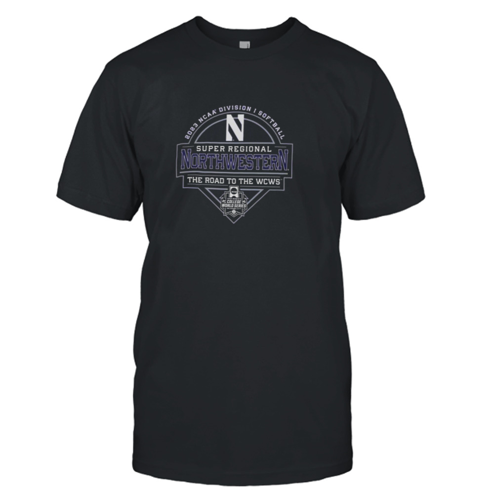 Northwestern Wildcats 2023 NCAA Division I Softball Super Regional shirt