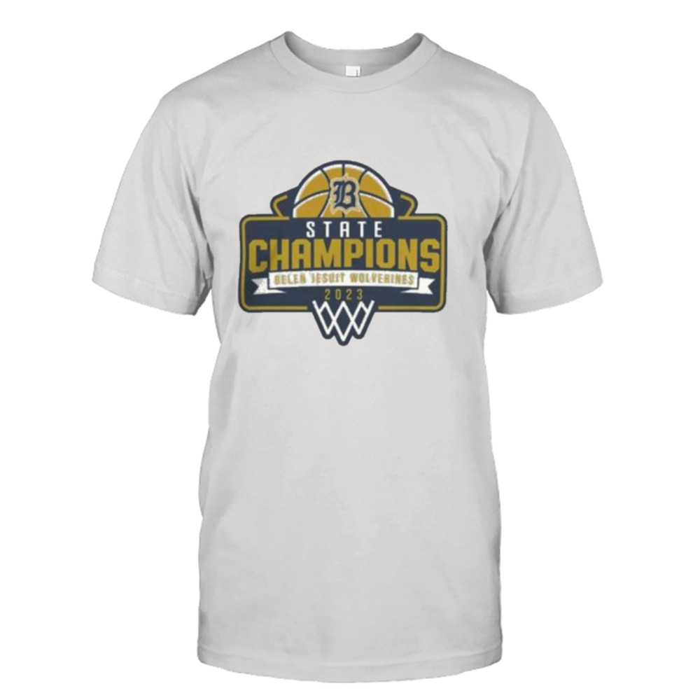 Belen Jesuit Wolverines Basketball 2023 State Champions Shirt