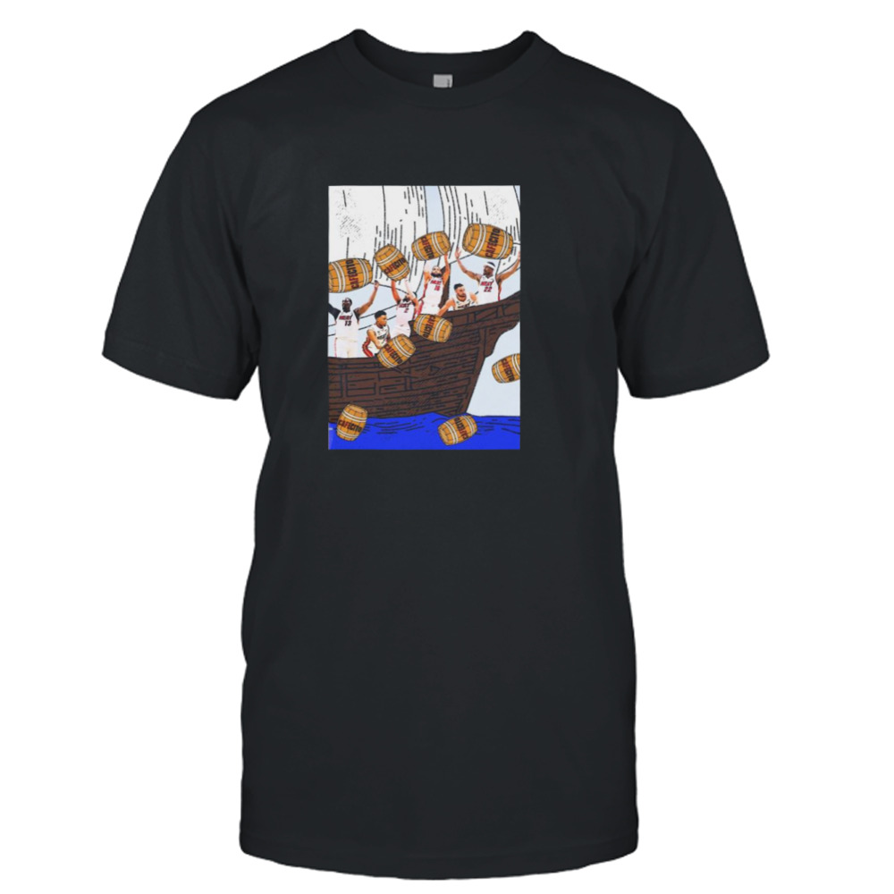 Miami Heat Squeezed in a Boston Cafecito Party 2023 Shirt