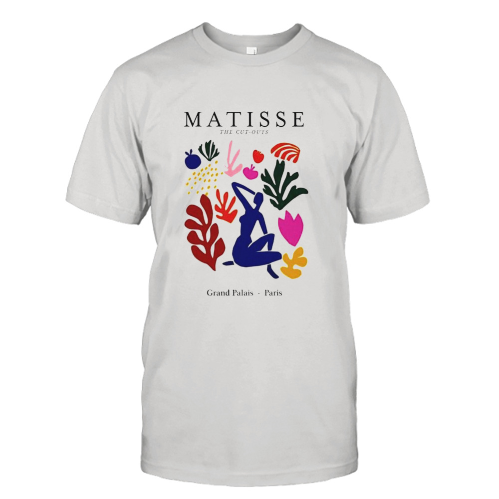 Matisse grand Palais Paris the cut-outs shirt