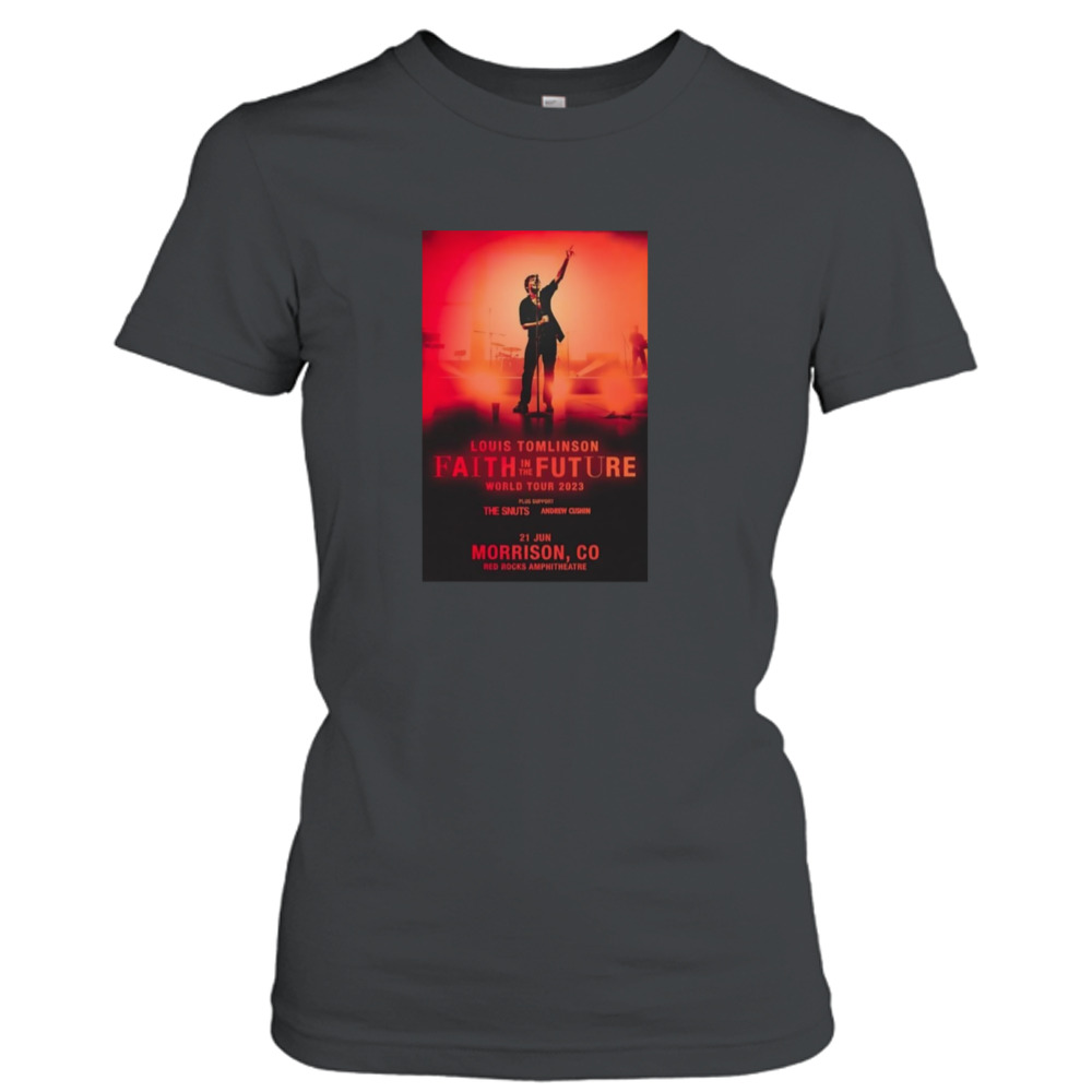 Louis Tomlinson Red Rocks 21 Jun 2023 Event Shirt - Vintagenclassic Tee