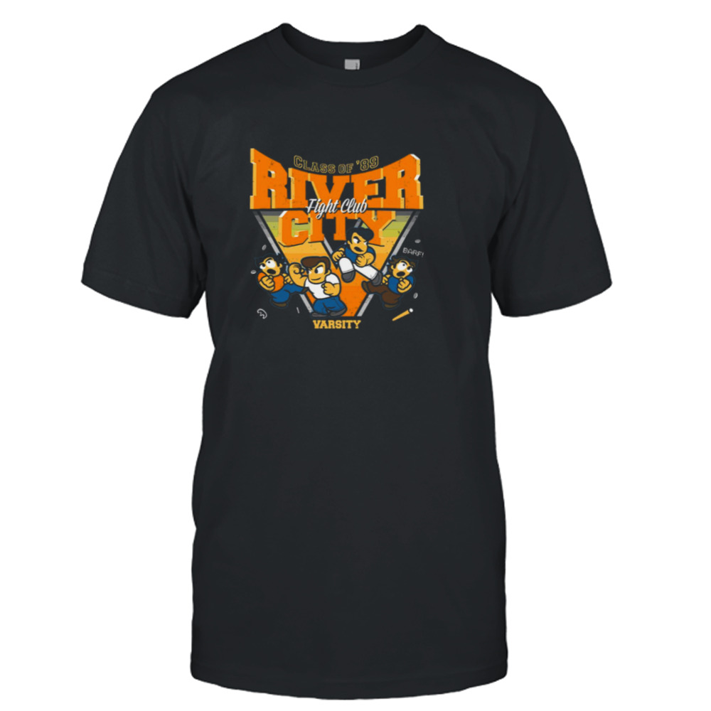 River City Fc Orange Logo Double Dragon shirt