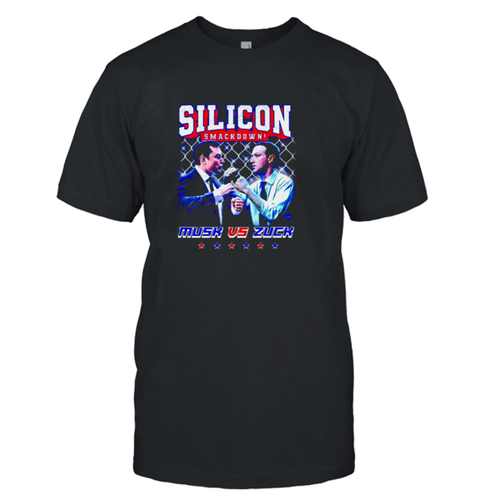 Silicon Smashdown Musk Vs Zuck shirt