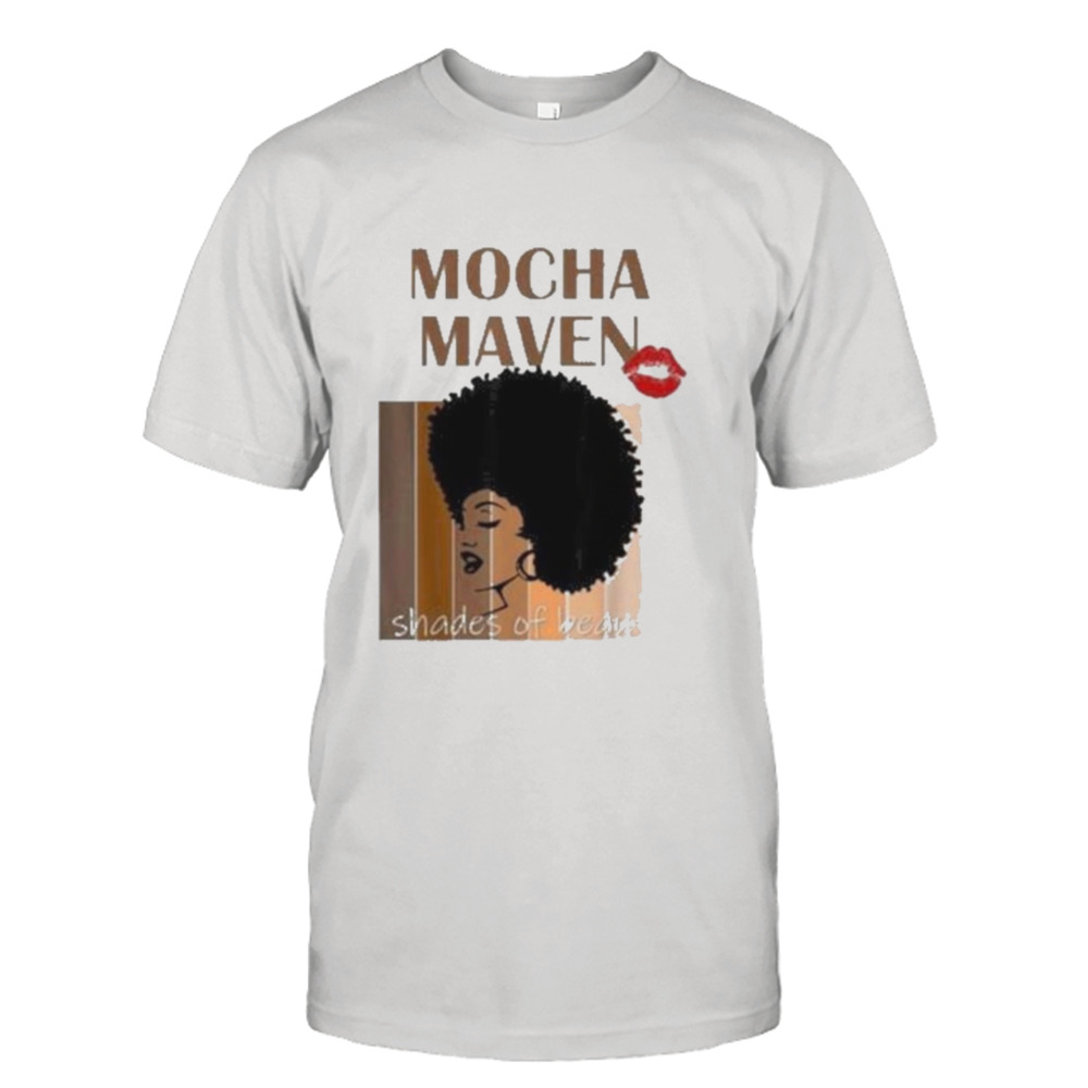 Mocha maven shades of beauty 2023 T-shirt