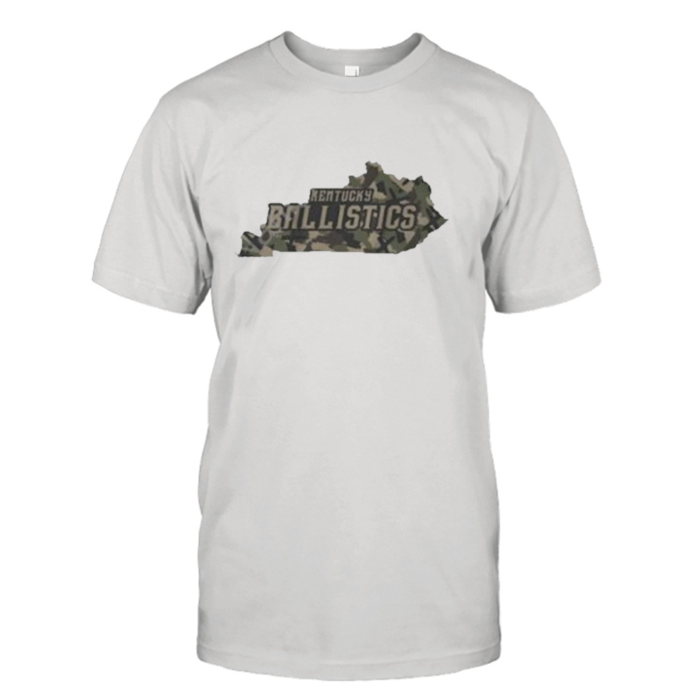 Kentucky ballistics Kentucky state camo T-shirt
