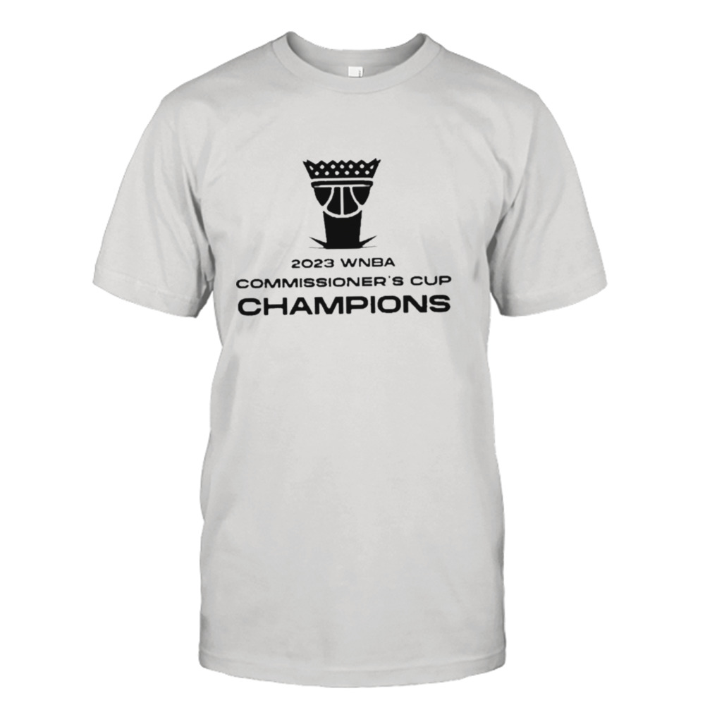 2023 las vegas aces w commissioner’s cup champions t-shirt