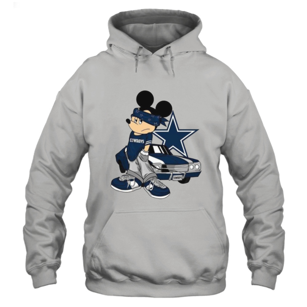 Mickey Hip Hop Dallas Cowboys Style 2023 Shirt - Peanutstee