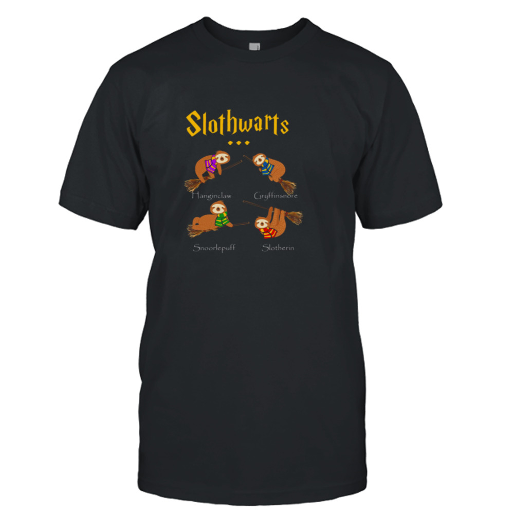 Harry Slothwarts Sloth Gift For Birthdayhalloween shirt