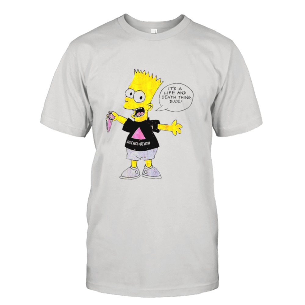 Simpson it’s a life and death thing dude shirt