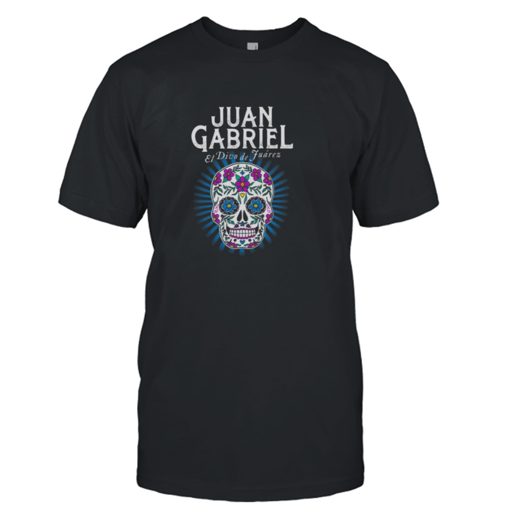 Juan Gabriel Divo De Juarez Skull T-shirt