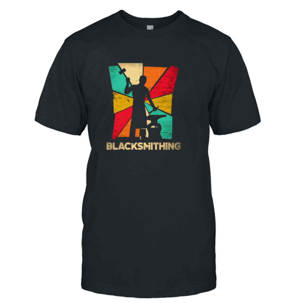 Silhouette Metalsmith Blacksmithing Forging shirt