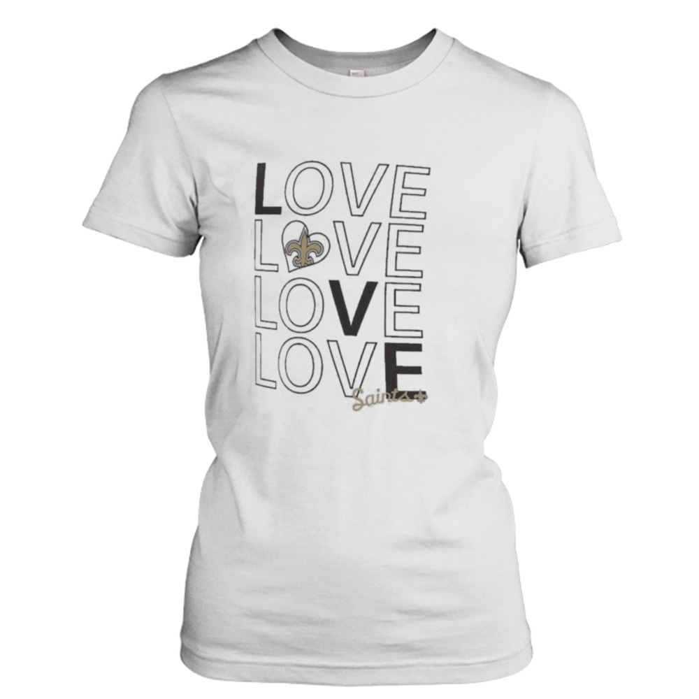 New Orleans Saints G III Love Graphic Shirt - Guineashirt Premium ™ LLC