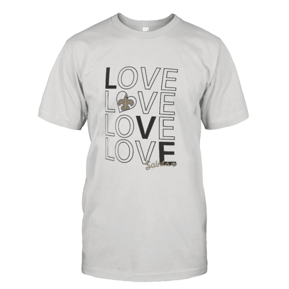 New Orleans Saints G-III Love Graphic Shirt, hoodie, longsleeve