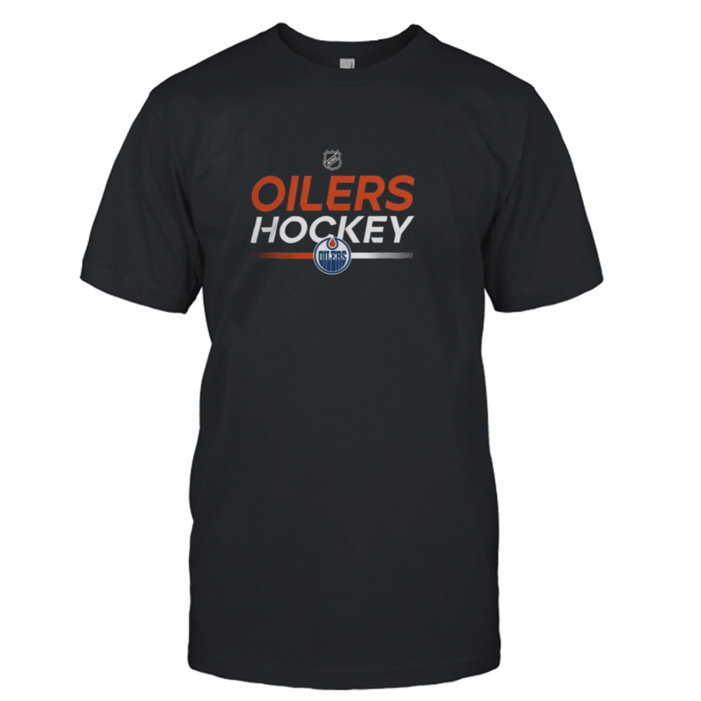 Blue Edmonton Oilers Authentic Pro Primary Replen T-Shirt
