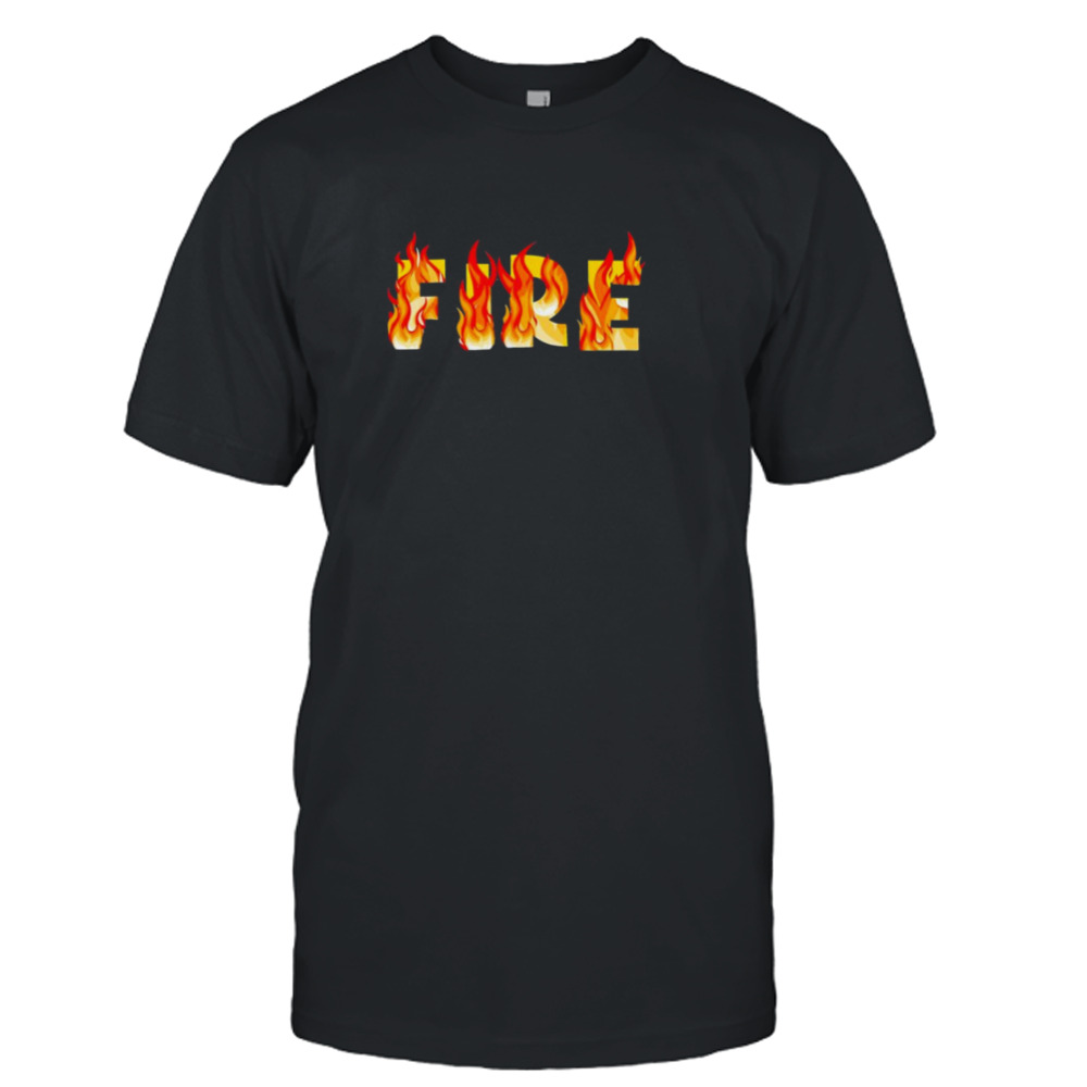 Fire and Ice DIY Last Minute Halloween Party Costume Couples Shirt