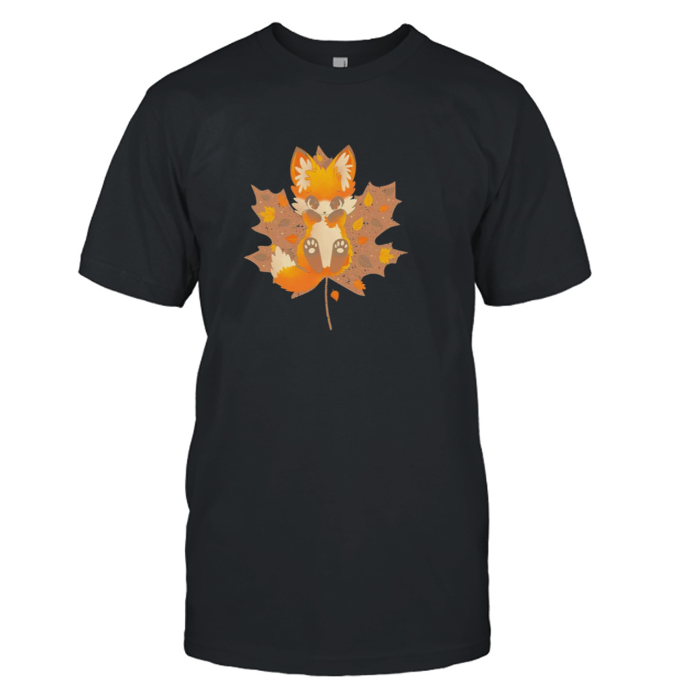 Kitsune autumn shirt