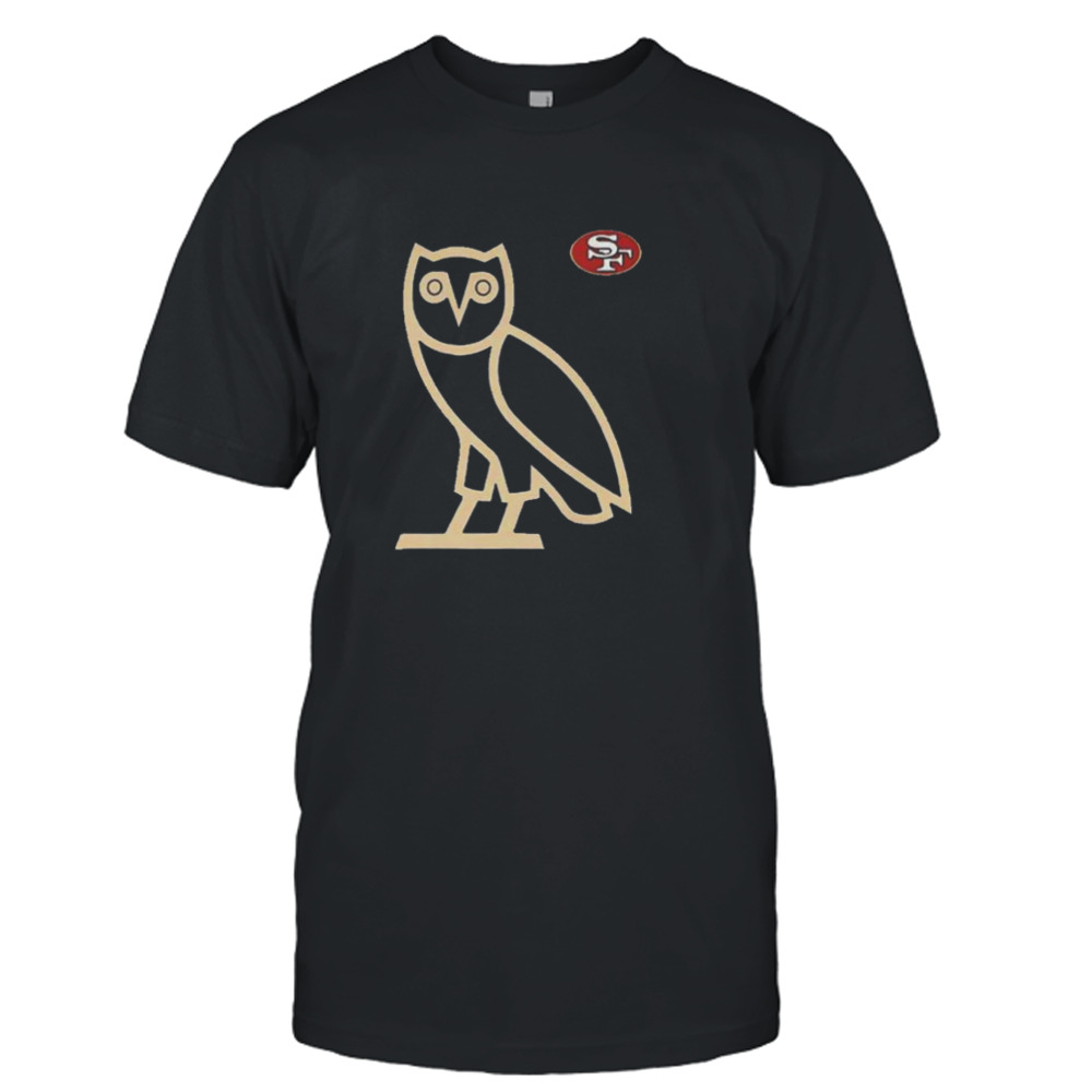 Ovo Scarlet San Francisco 49ers Owl Logo T-Shirt