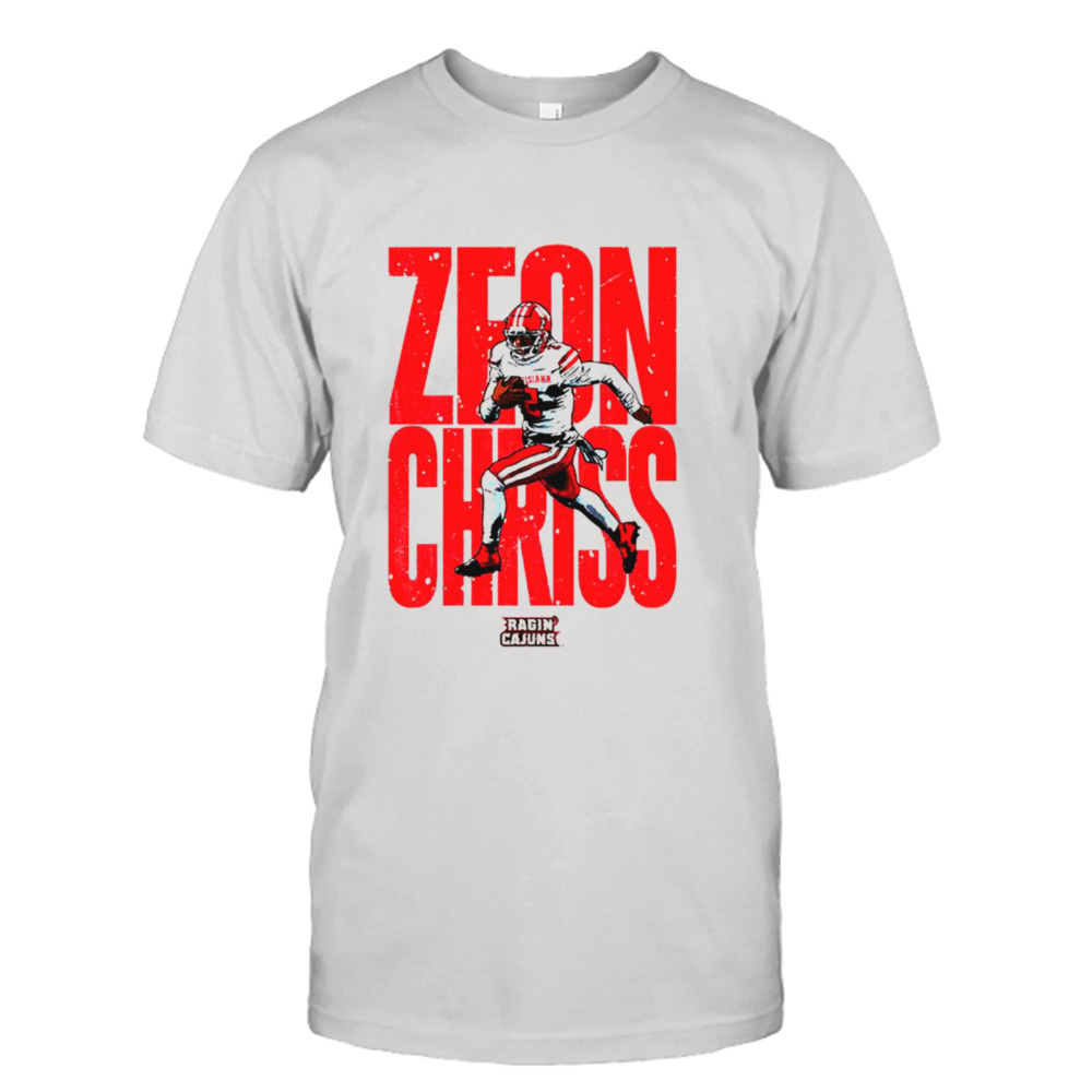 Zeon Chriss Caricature Louisiana Football shirt