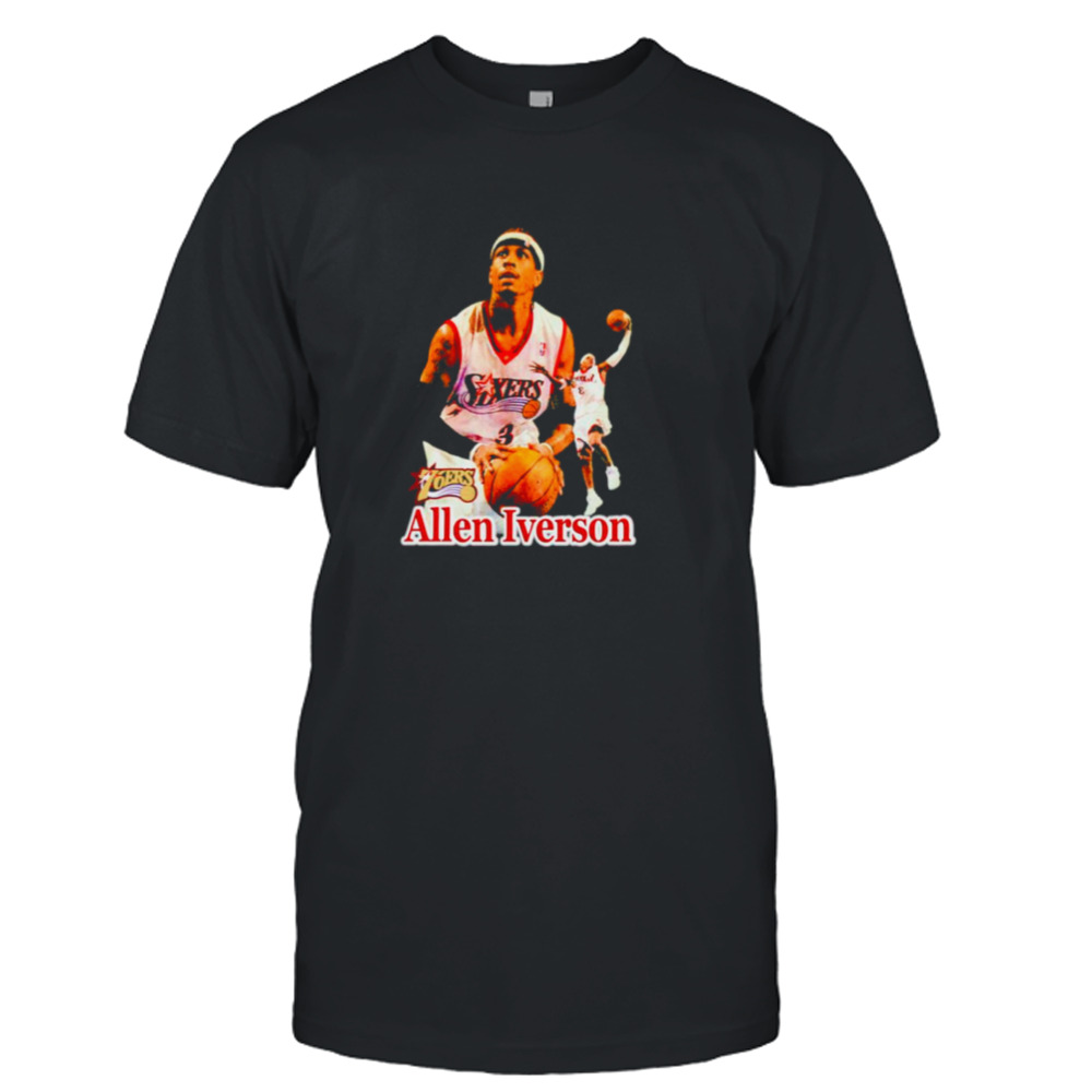 Philadelphia Allen Iverson 76ers vintage 90s shirt