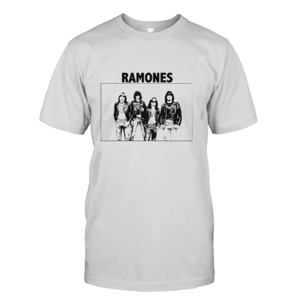 Ramones Silhouette Illustration shirt