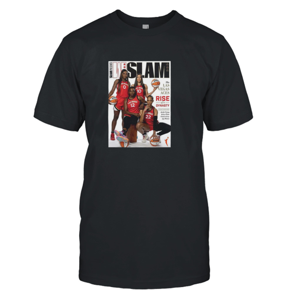 SLAM Cover Tee Las Vegas Aces WNBA Finals 2023 Champions Unisex Hoodie T-Shirt