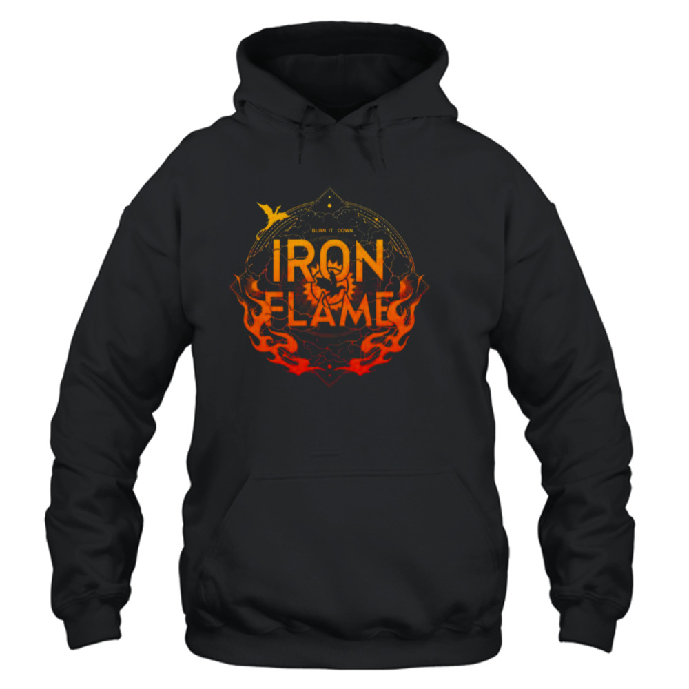 Iron Flame Fourth Wing Rebecca Yarros T-shirt