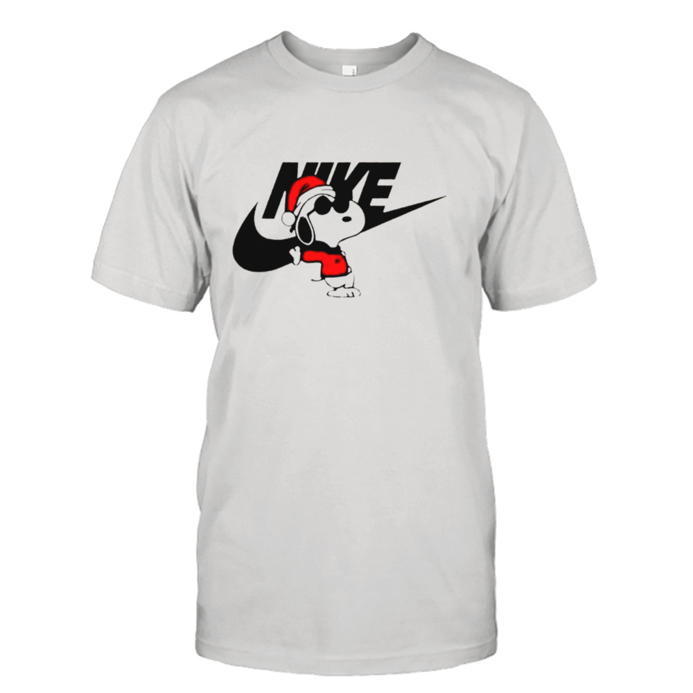 Nike Christmas Snoopy shirt