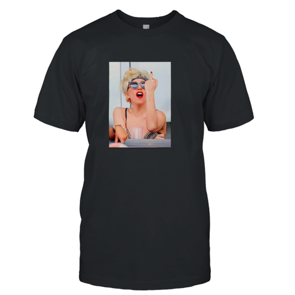 Lady Gaga Middle Finger shirt