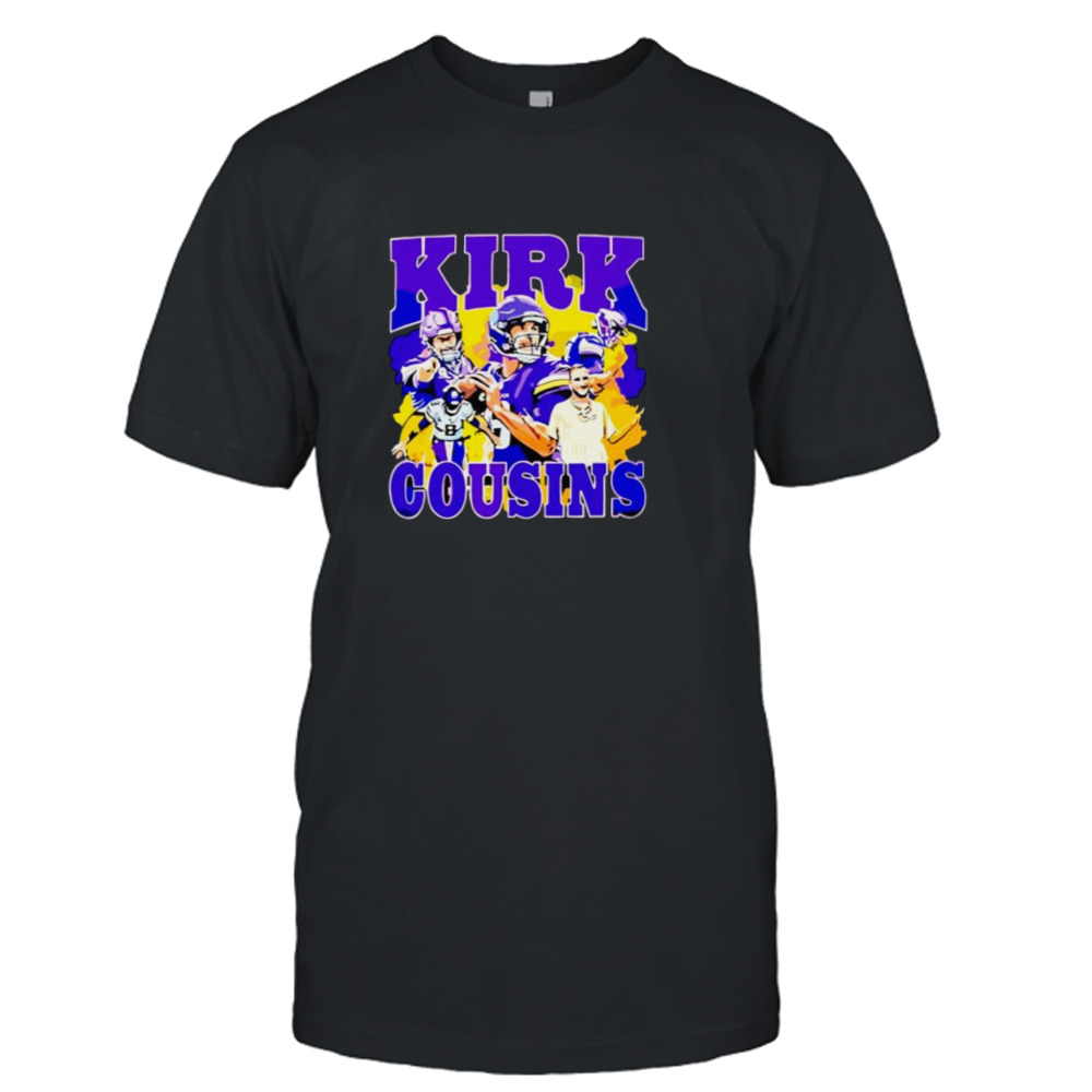 Kirk Cousins Vikings football shirt