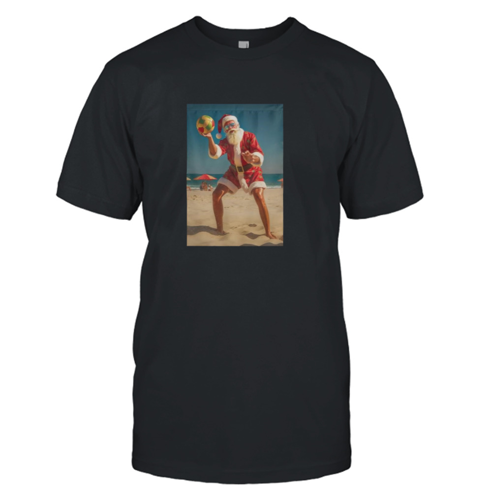 Santa’s Play Volleyball Christmas 2023 T-shirt