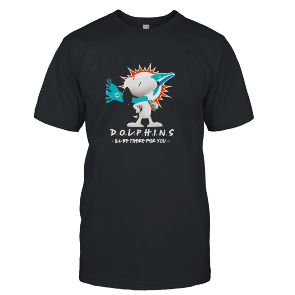 Nfl Miami Dolphins Snoopy I’ll Be There For You 2023 T-shirt
