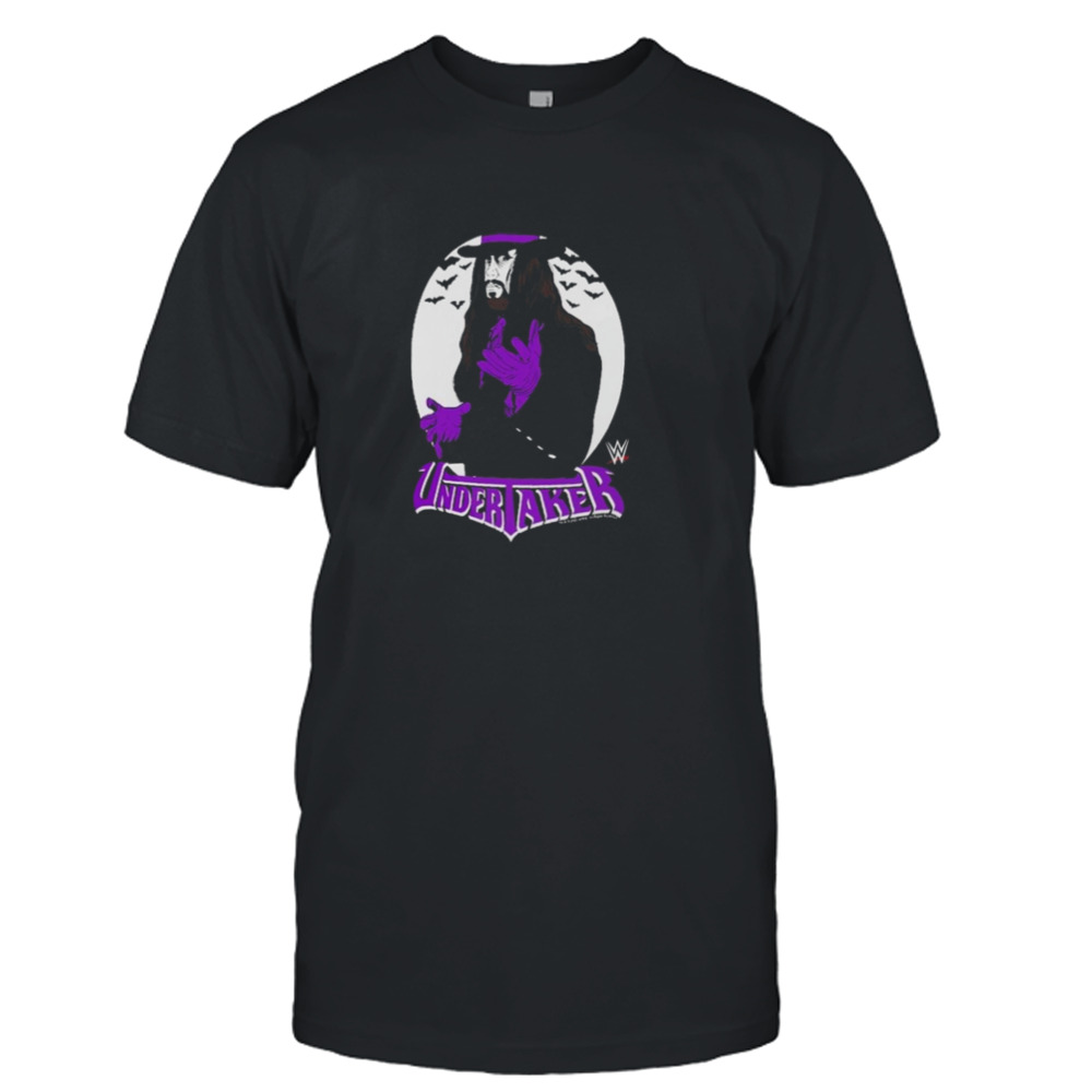 Ripple Junction Black The Undertaker Bat Circle Graphic T-shirt