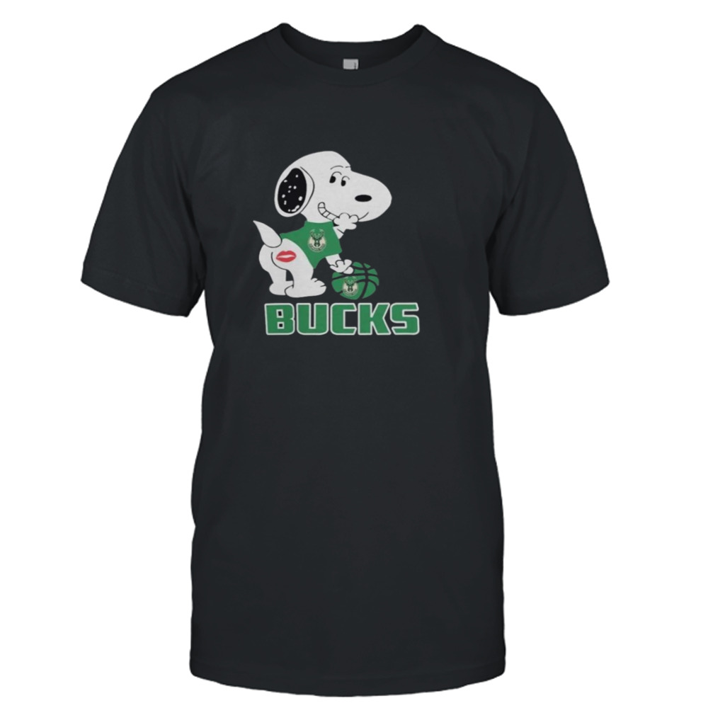 Snoopy Milwaukee Bucks Sexy 2023 Shirt