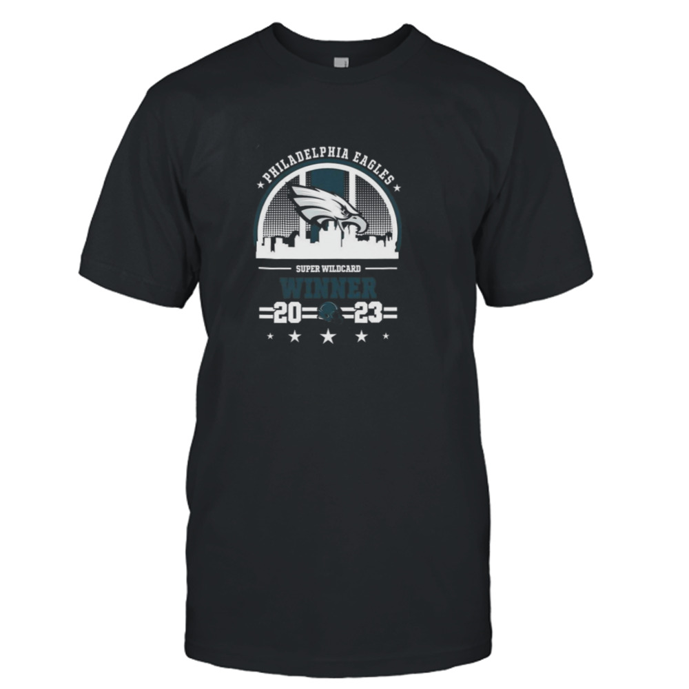 Philadelphia Eagles Super Wild Card Winner Nfl Playoff Season 2023-2024 T-shirt