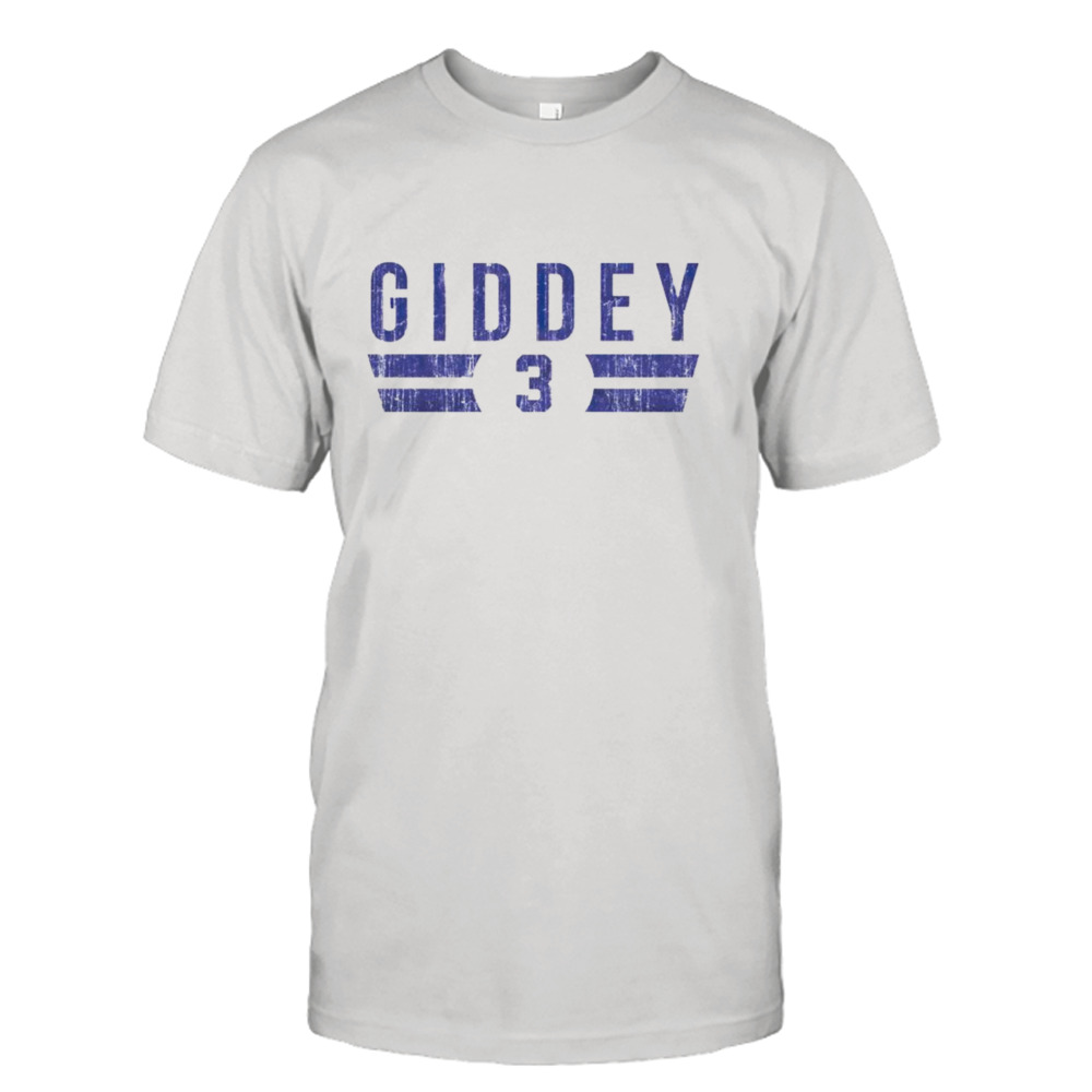 Josh Giddey Oklahoma City Font shirt