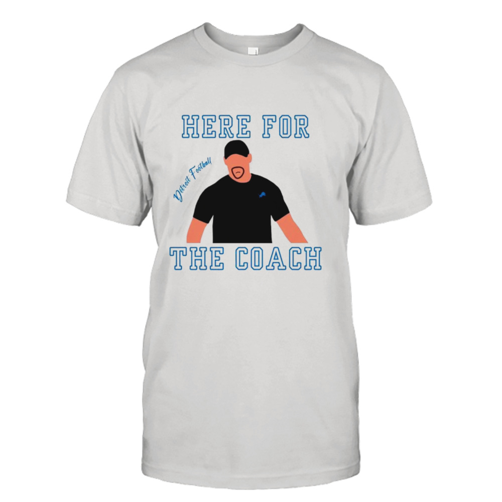 Here for the coach Detroit football shirt