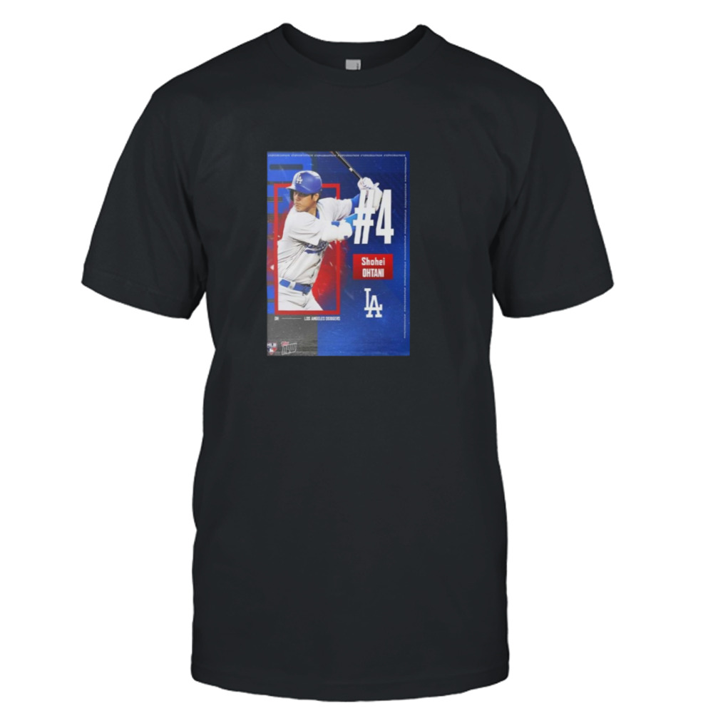 Congratulations Shohei Ohtani Won His Second Unanimous Mvp In Three Years Landing At 4 On The Top 100 Right Now T-shirt
