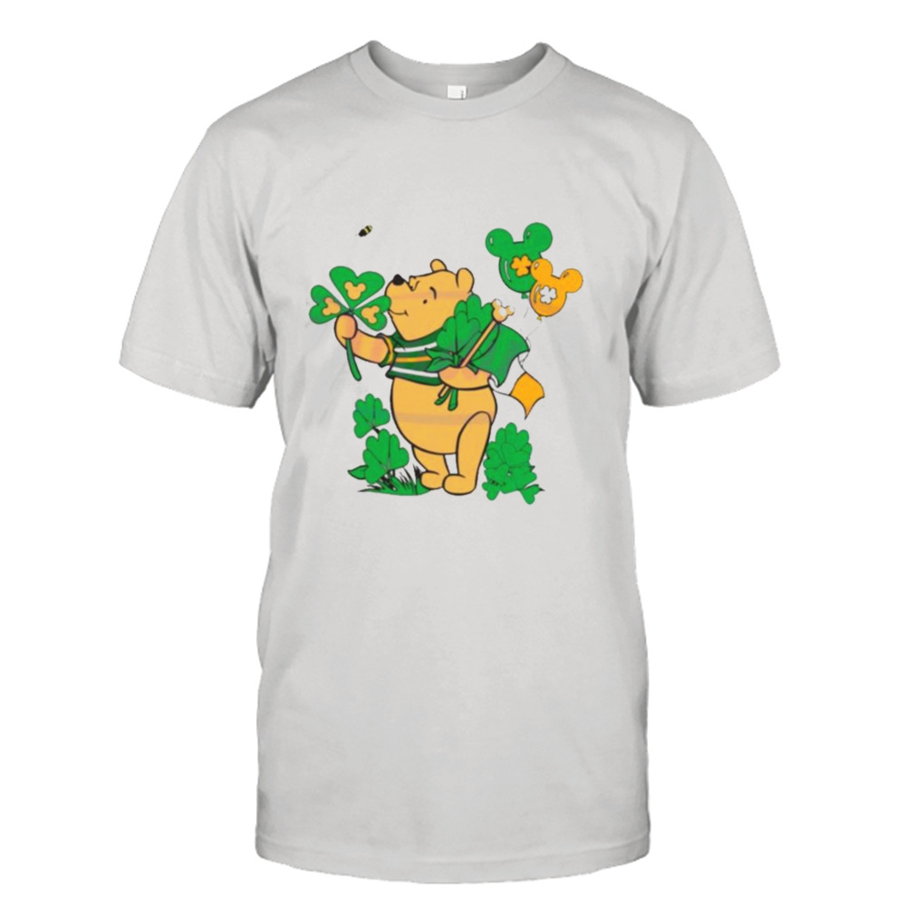 Happy St Patricks Day Winnie The Pooh T-shirt
