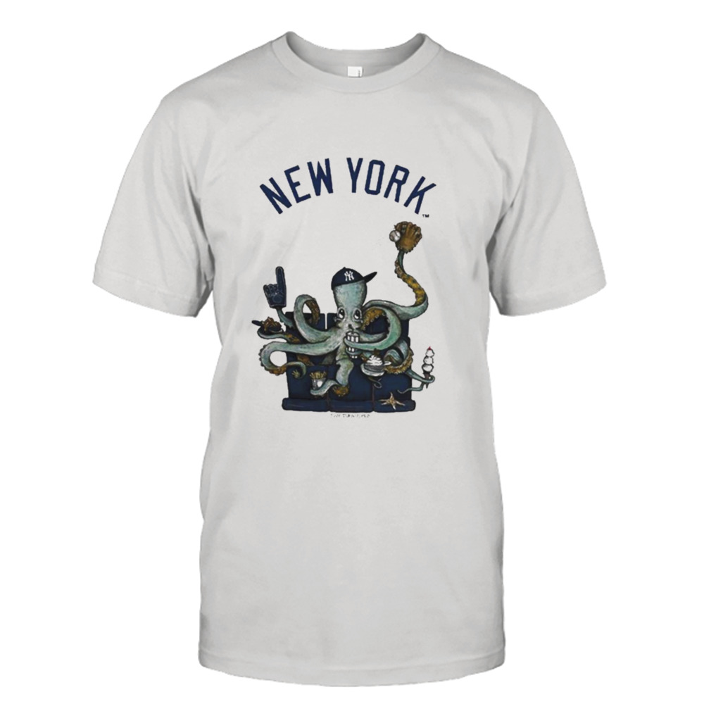 New York Yankees Octopus 2024 T-shirt