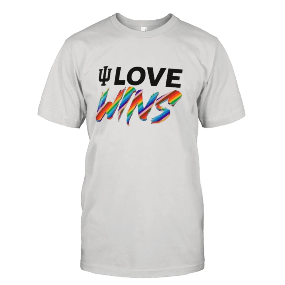 Indiana Hoosiers Love Wins Pride 2024 Shirt