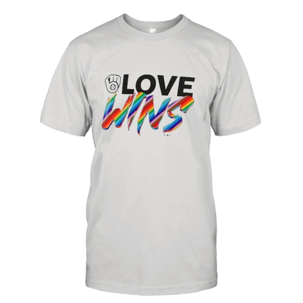 Milwaukee Brewers Love Wins Pride 2024 Shirt