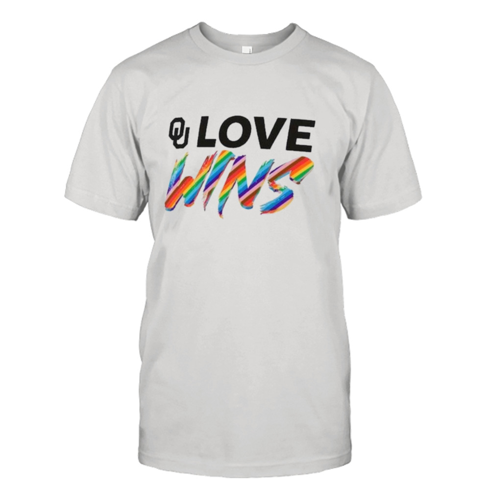 Oklahoma Sooners Love Wins Pride 2024 Shirt
