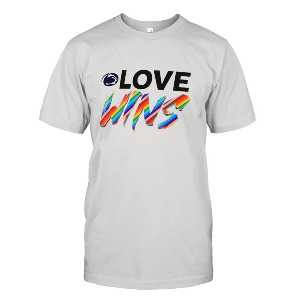 Penn State Nittany Lions Love Wins Pride 2024 Shirt