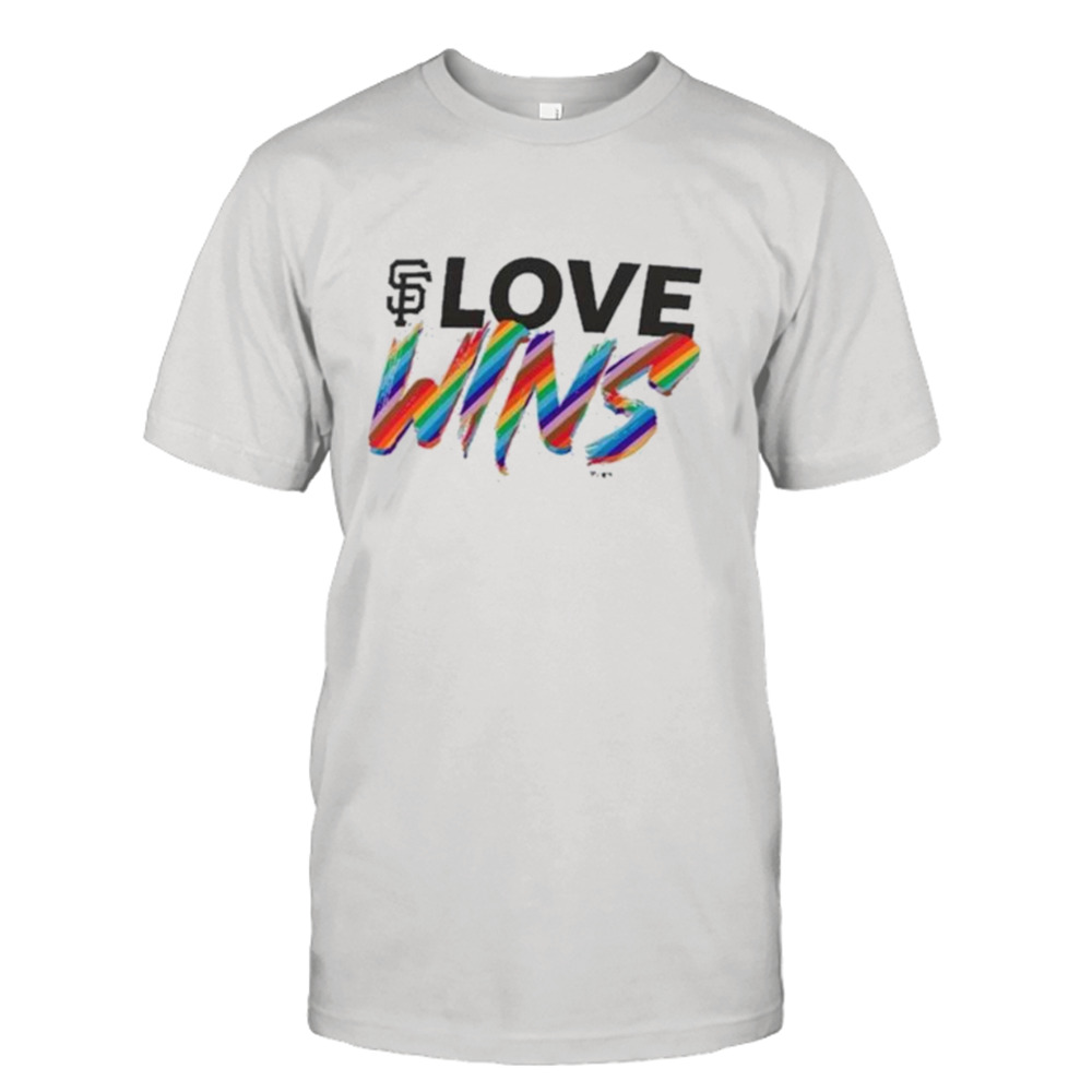 San Francisco Giants Love Wins Pride 2024 Shirt