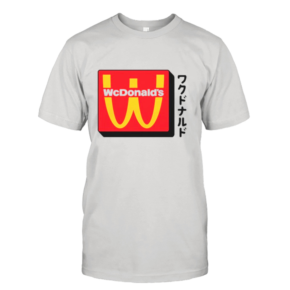 WcDonald’s anime logo shirt