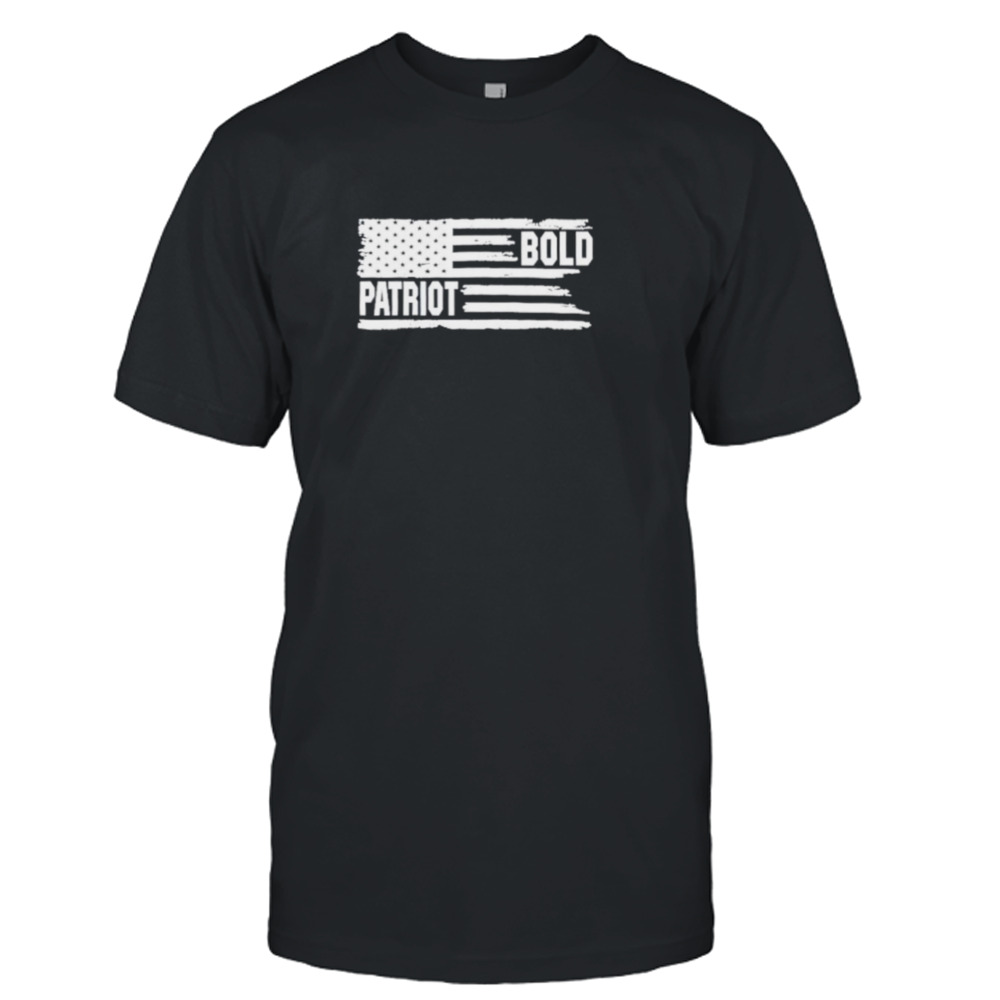Bold patriot American flag shirt