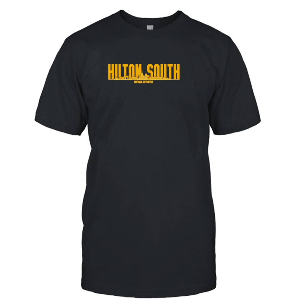 Hilton South Iowa State NCAA skyline shirt