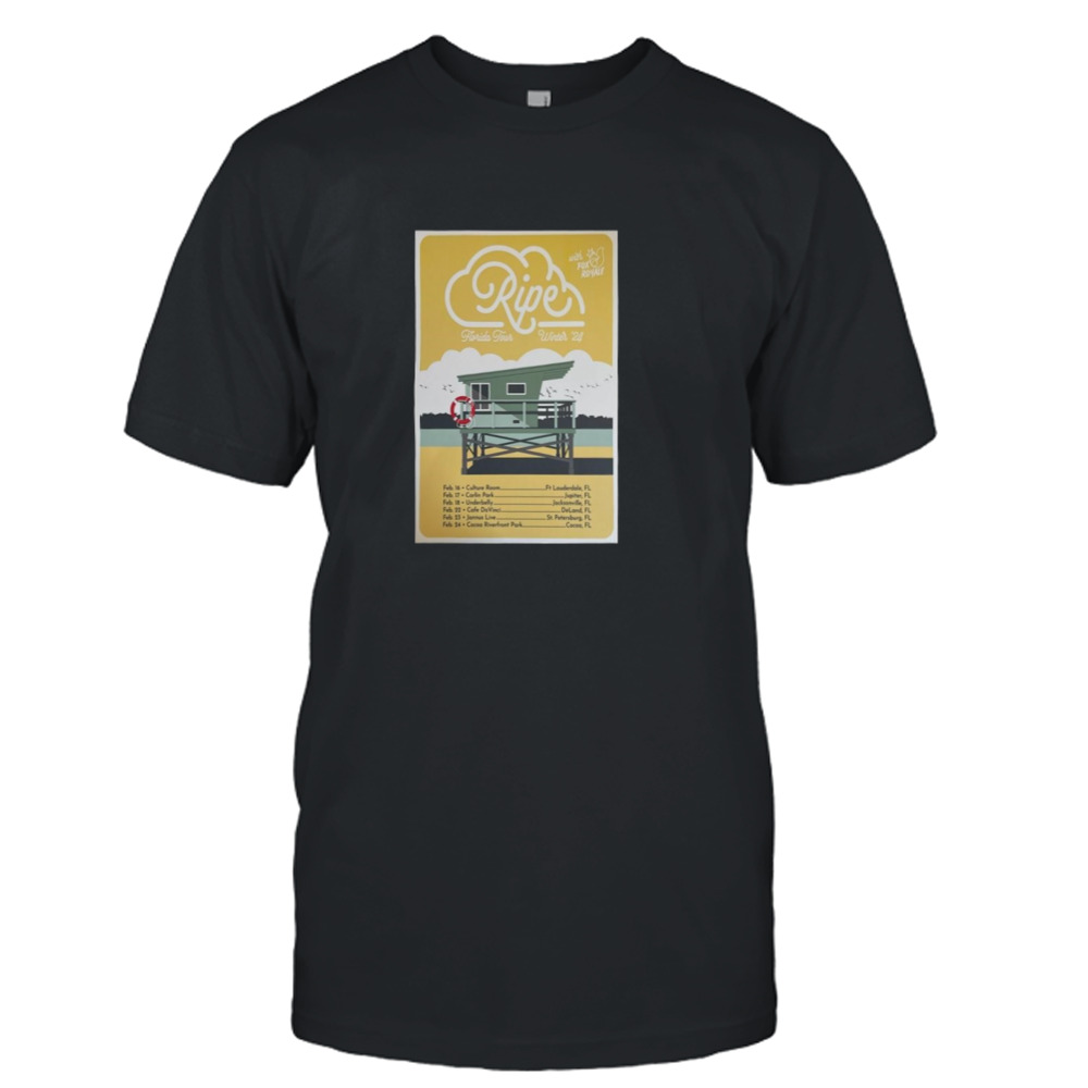 Ripe Band 2024 Florida Tour Winter T-shirt