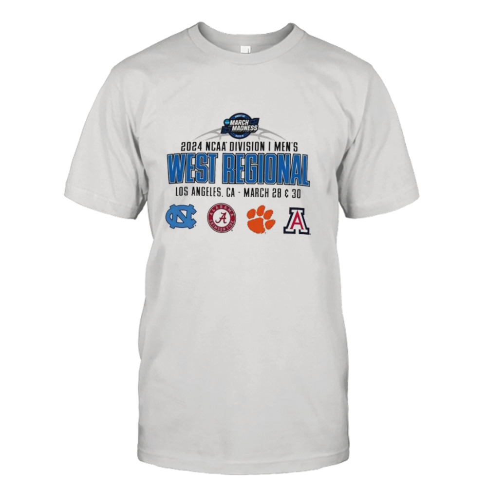 2024 NCAA Division I Men’s West Regional Los Angeles Ca – March 28 & 30 Shirt