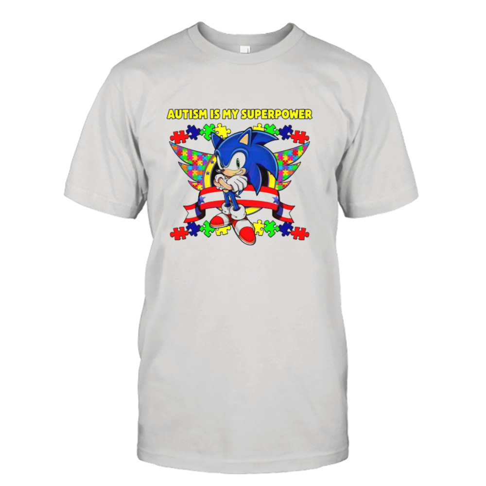 Sonic Autism Is My Superpower T-shirt